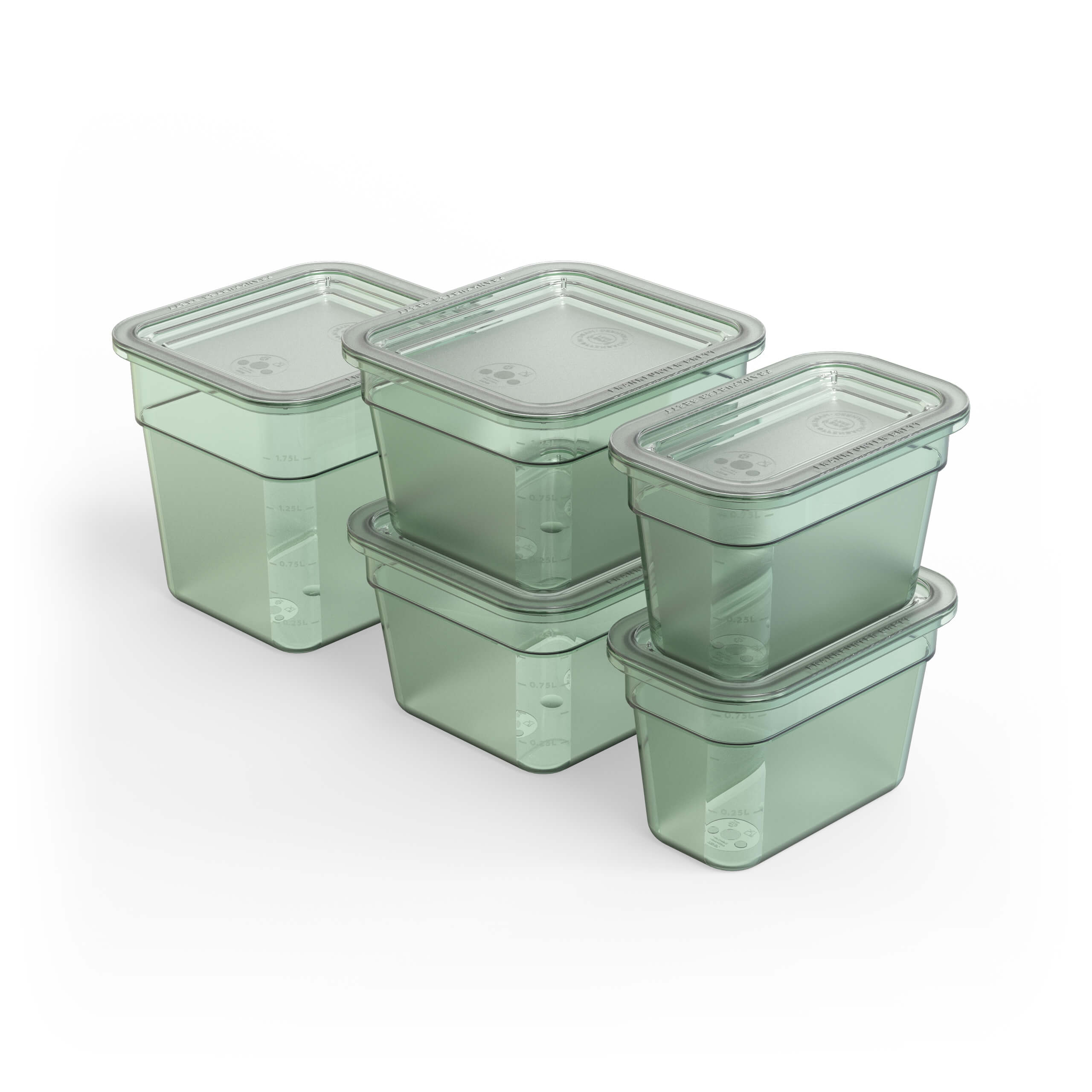 Behälterset B°5 Reseda