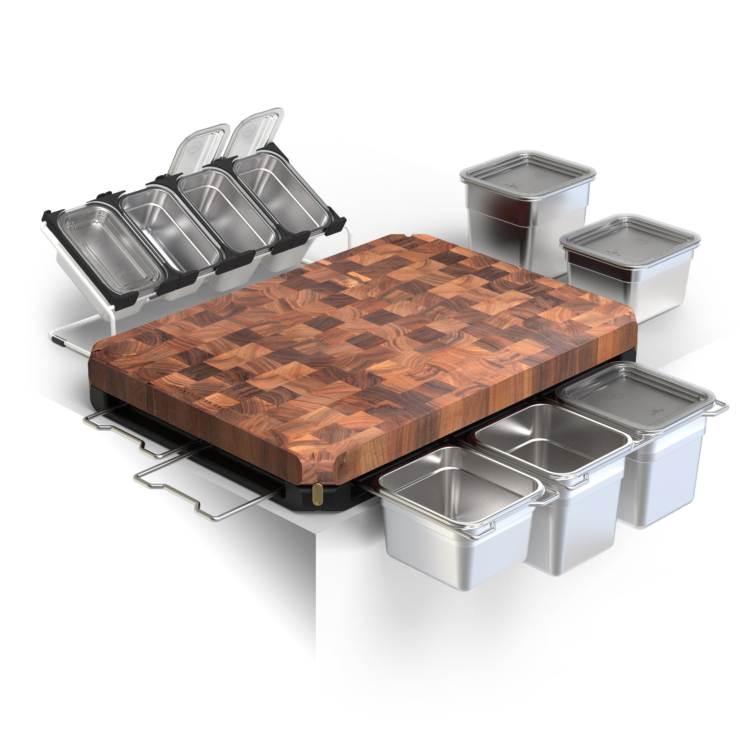 PHOENIX Noyer bois de bout