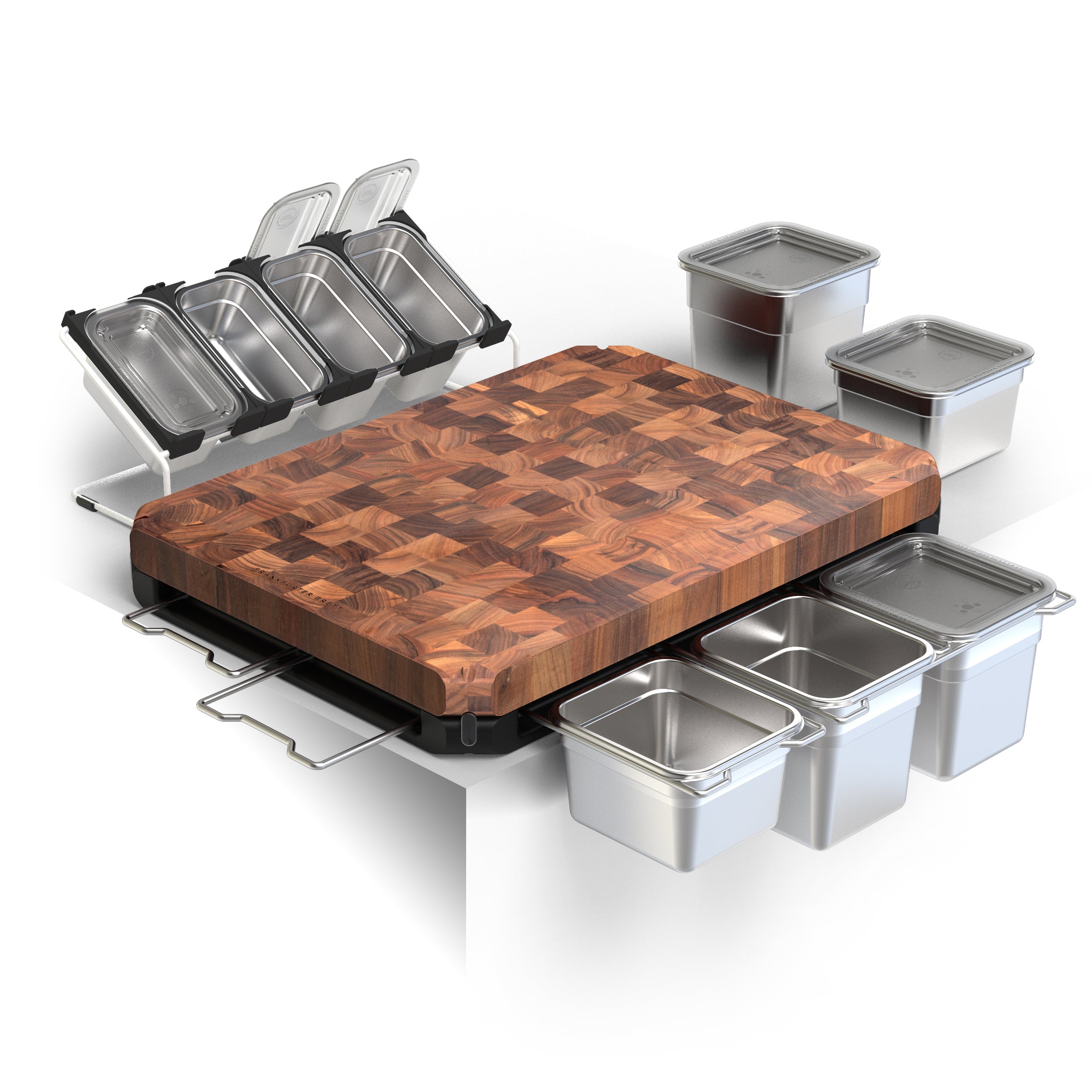 PHOENIX Noyer bois de bout