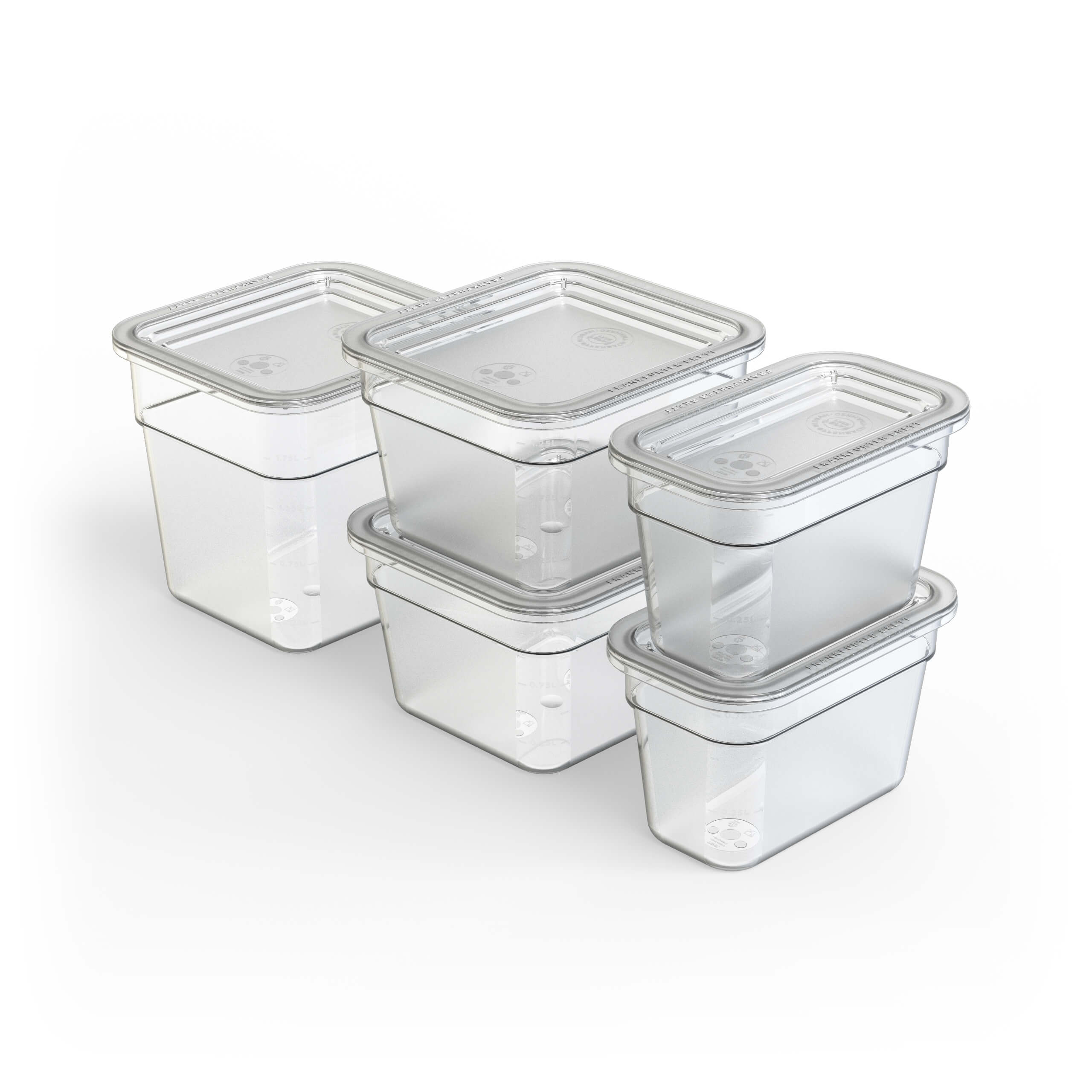 CONTAINER SET B5 CLEAR