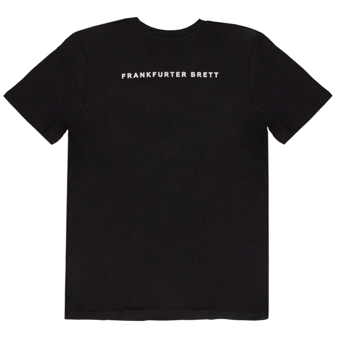 T-SHIRT FOODBÜRGER  |  SCHWARZ / LICHTGRAU