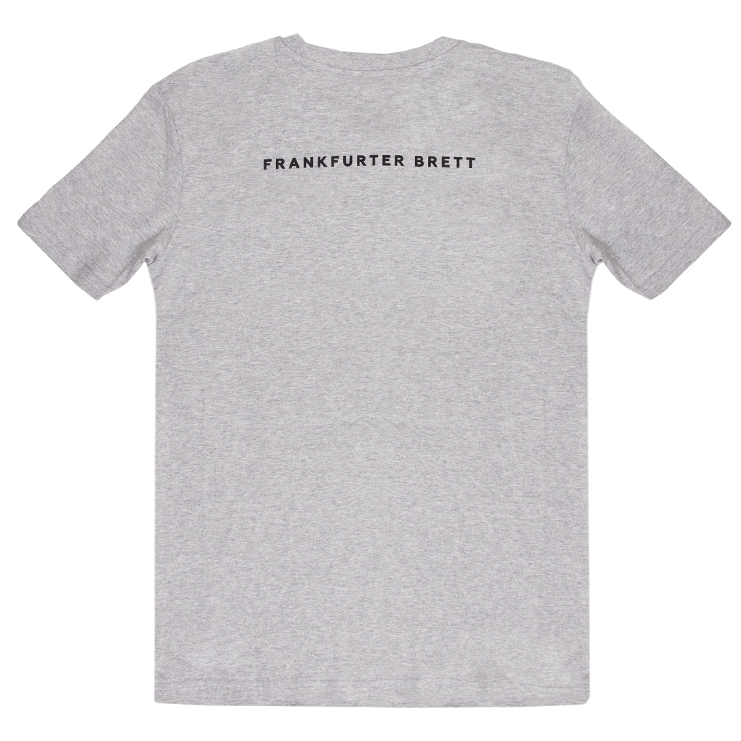 T-SHIRT FOODBÜRGER | HEATHERGRAU / ANTHRAZIT