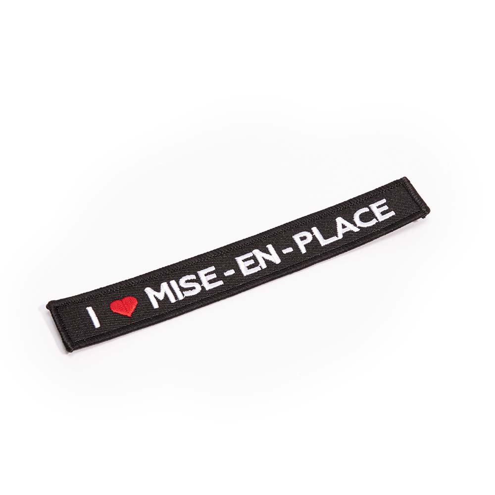 BADGE "I LOVE MISE-EN-PLACE"