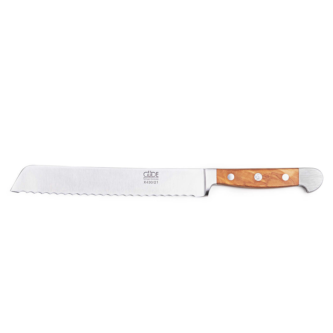 GÜDE ALPHA OLIVE / BROTMESSER 21cm